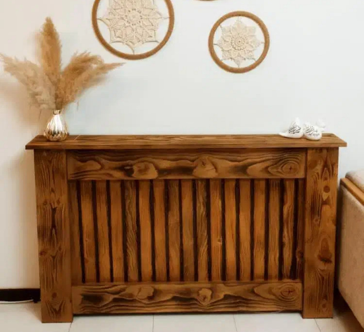 کاور شوفاژ چوبی طرح کلاسیک(چوب روس)